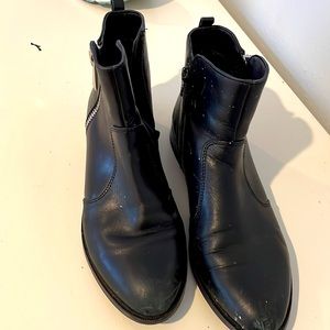 Mark Fisher black booties. Size 7. Good condition
